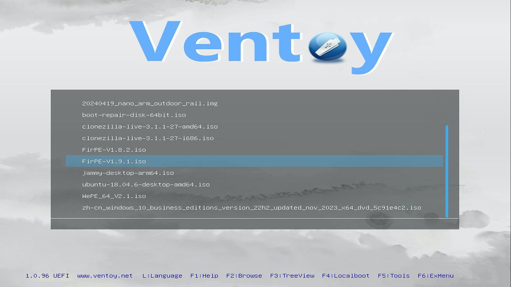 Ventory-start